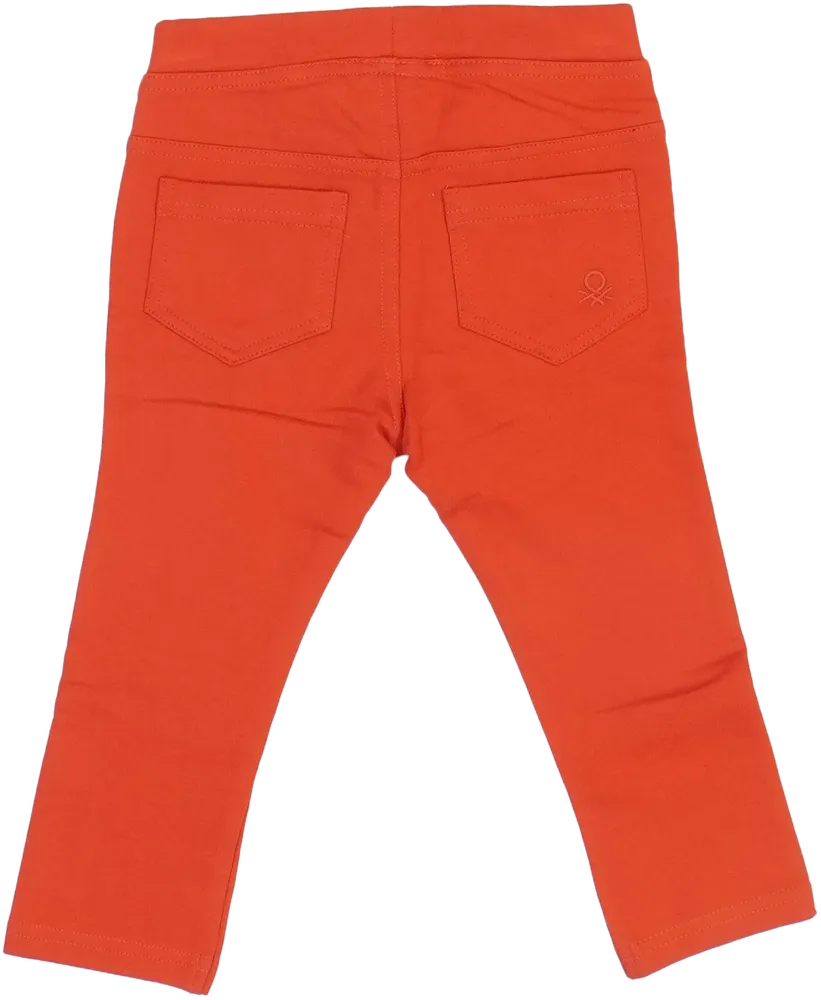 Piros Benetton Leggings EU 86 / UK 12-18 hónap / US 18 hónap