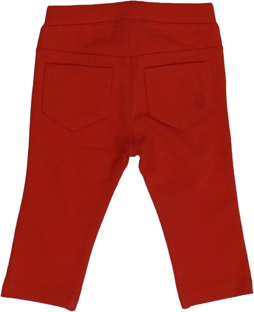 Piros Benetton Leggings EU 74 / UK 6-9 hónap / US 6-9 hónap