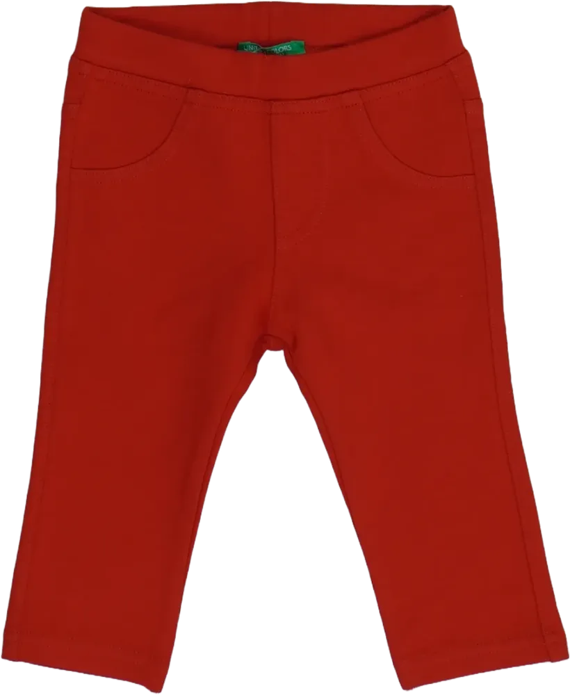 Piros Benetton Leggings EU 74 / UK 6-9 hónap / US 6-9 hónap