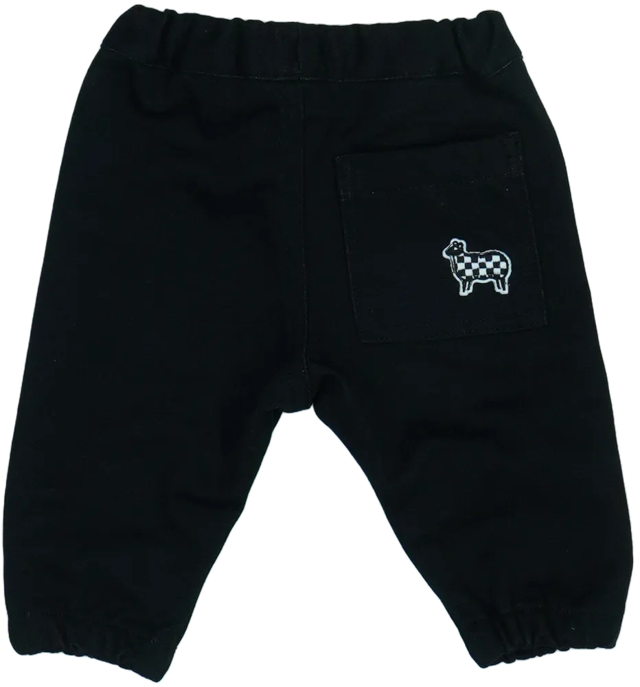 Fekete Benetton Farmernadrág EU 74 / UK 6-9 hónap / US 6-9 hónap