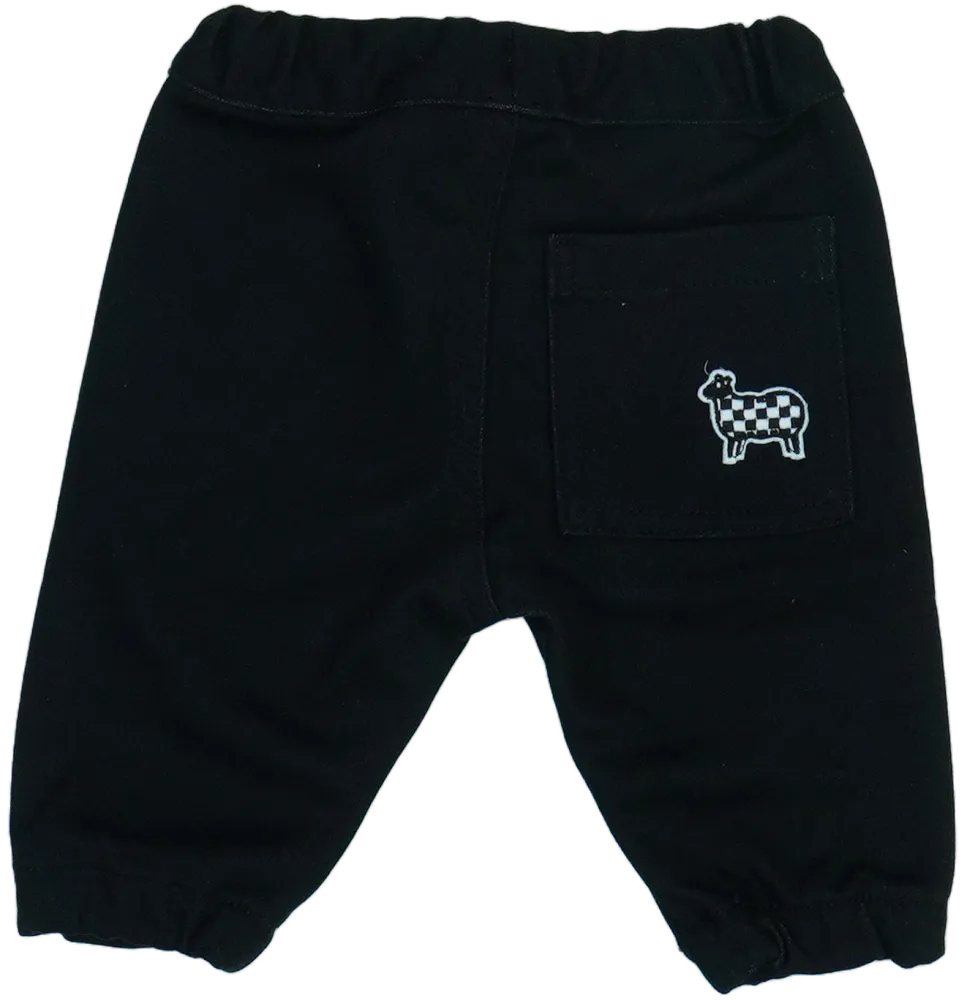 Fekete Benetton Farmernadrág EU 68 / UK 3-6 hónap / US 3-6 hónap