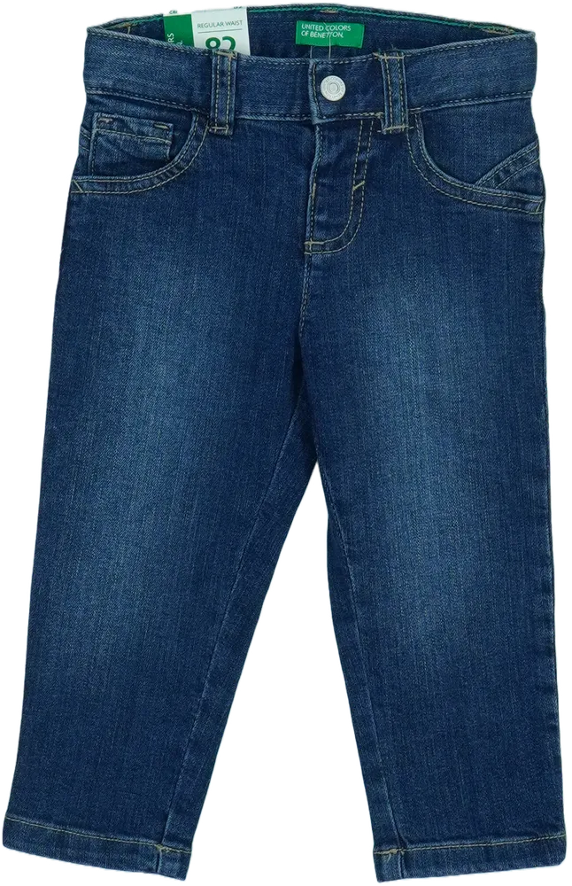 Kék Benetton Farmernadrág EU 86 / UK 12-18 hónap / US 18 hónap