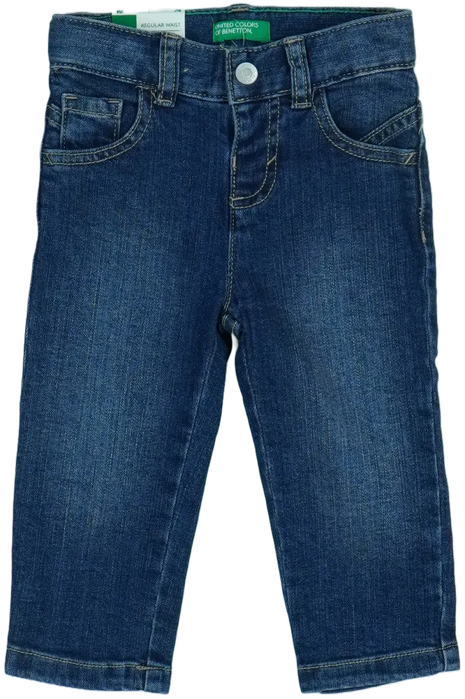 Kék Benetton Farmernadrág EU 80 / UK 9-12 hónap / US 12 hónap