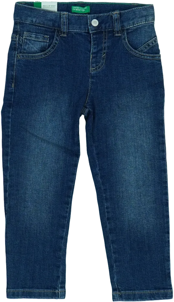 Kék Benetton Farmernadrág EU 104 / UK 4 év / US 4T/XS