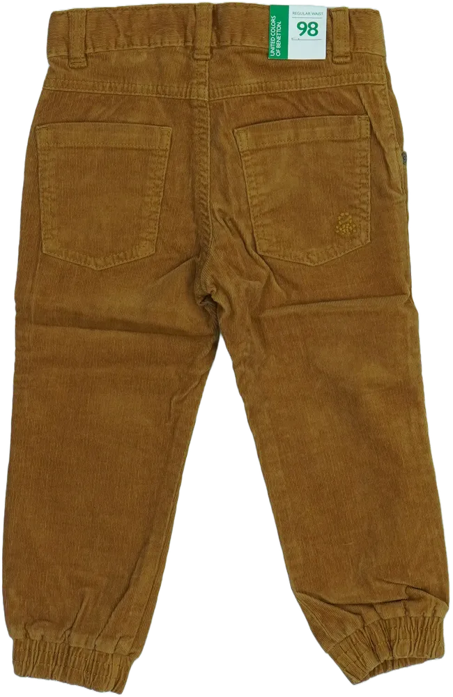 Barna Benetton Hosszúnadrág EU 98 / UK 3 év / US 3T