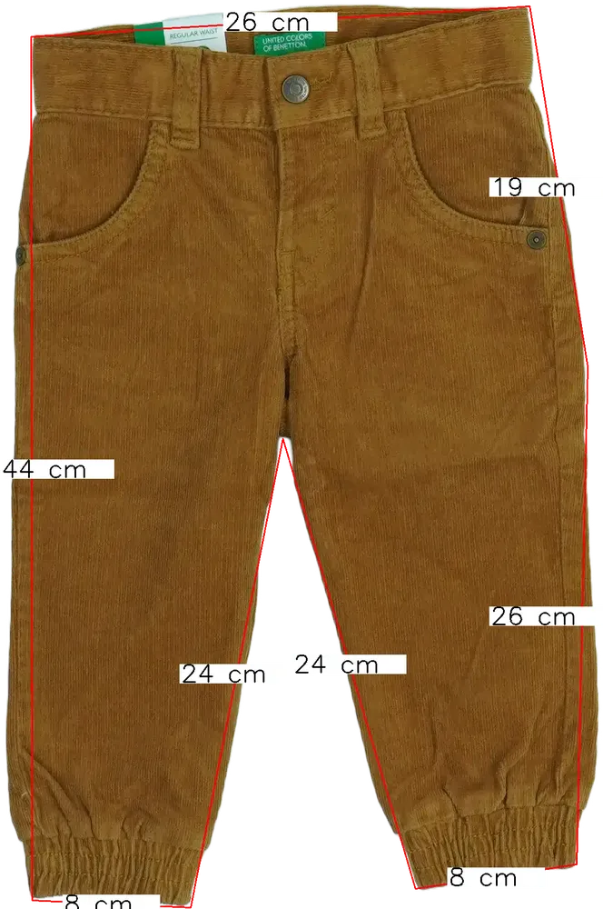 Barna Benetton Hosszúnadrág EU 86 / UK 12-18 hónap / US 18 hónap