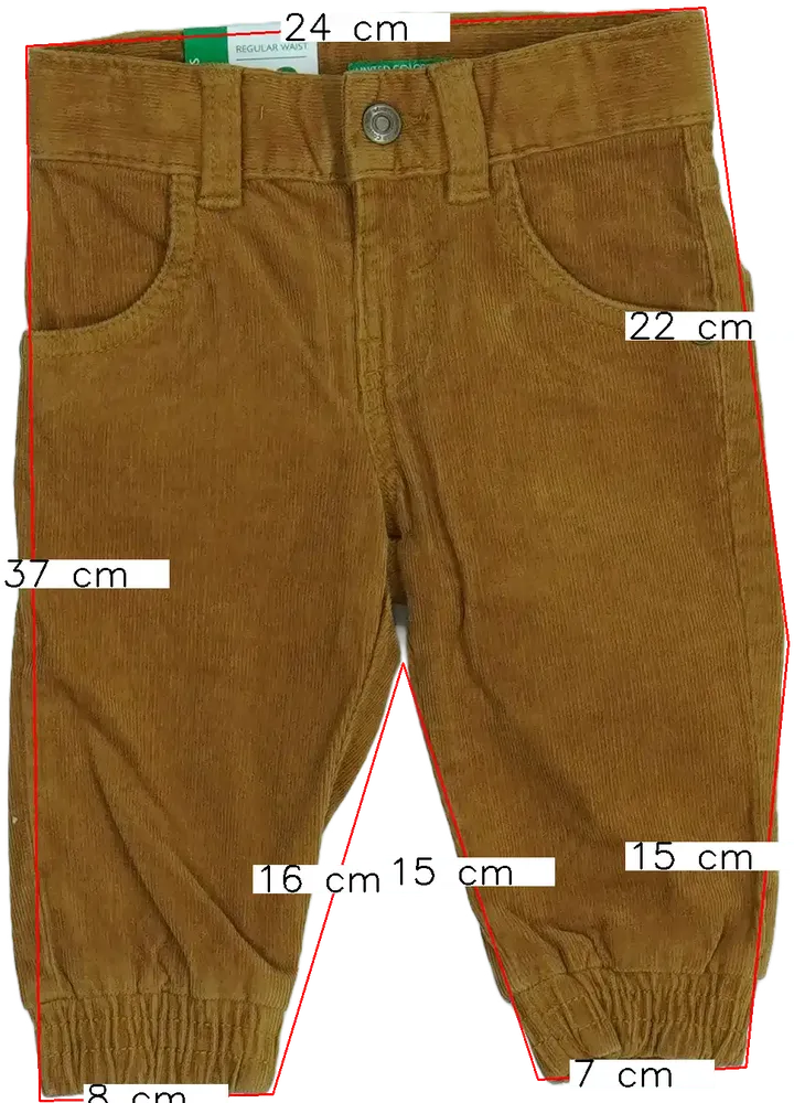 Barna Benetton Hosszúnadrág EU 74 / UK 6-9 hónap / US 6-9 hónap