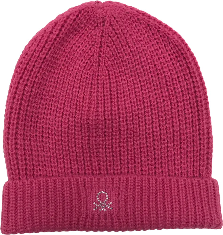 Rózsaszín Benetton Sapka EU 164 / UK 14 év / US 14 év/XL