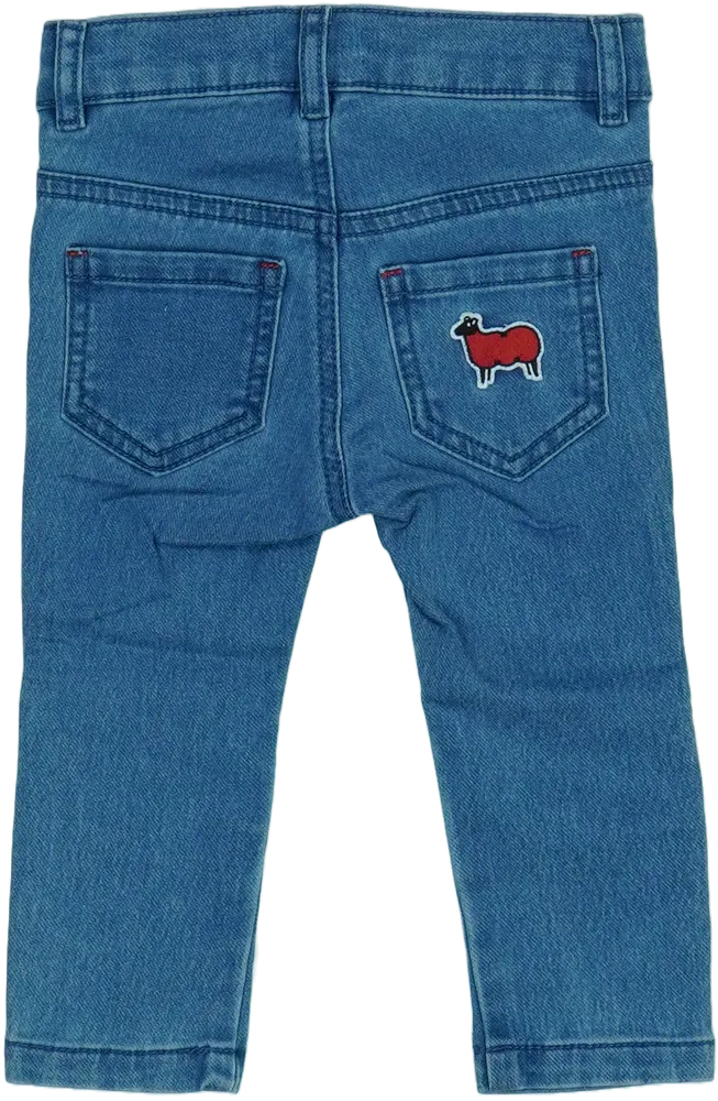 Kék Benetton Farmernadrág EU 74 / UK 6-9 hónap / US 6-9 hónap