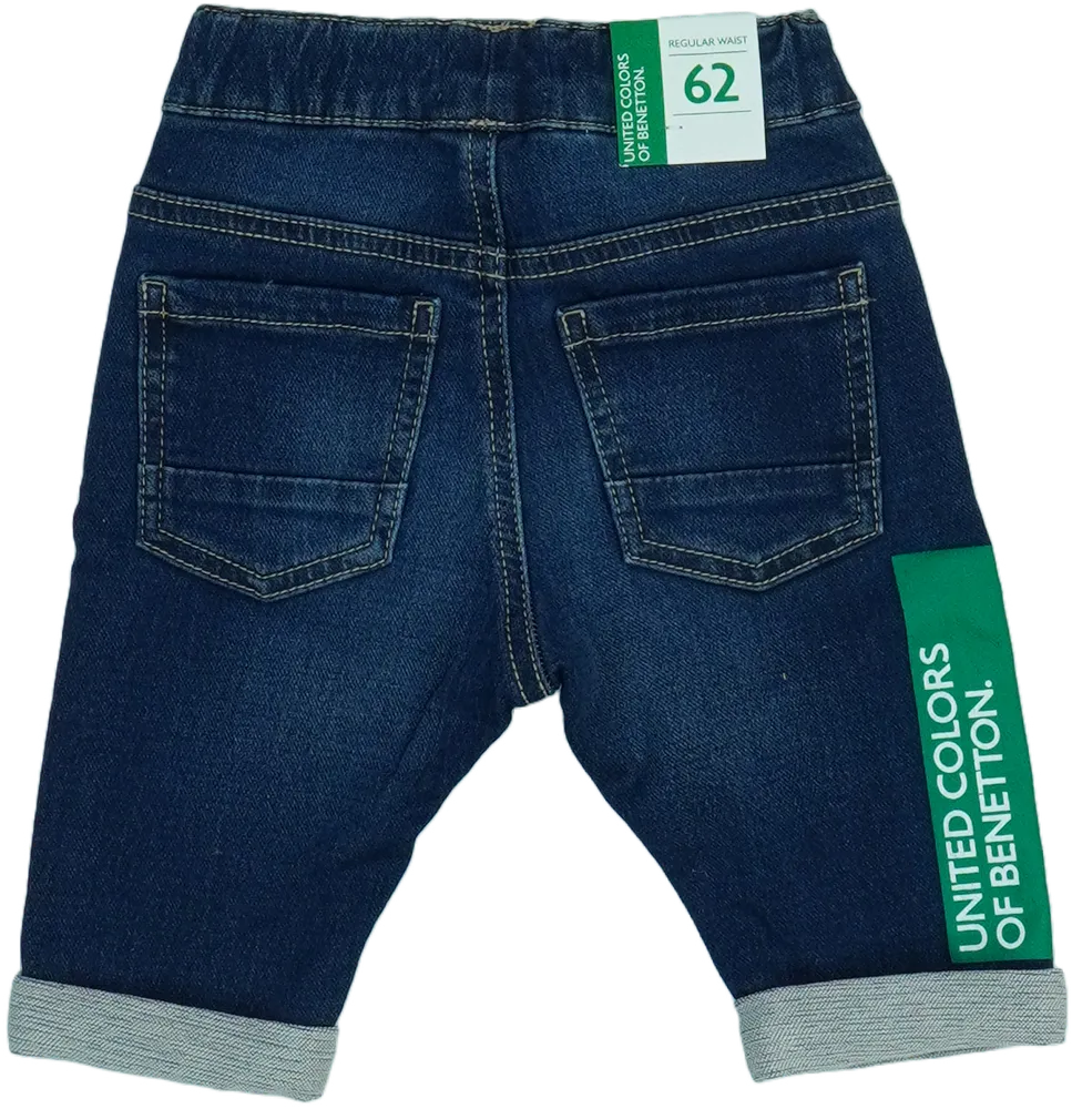 Kék Benetton Farmernadrág EU 62 / UK 0-3 hónap / US 0-3 hónap