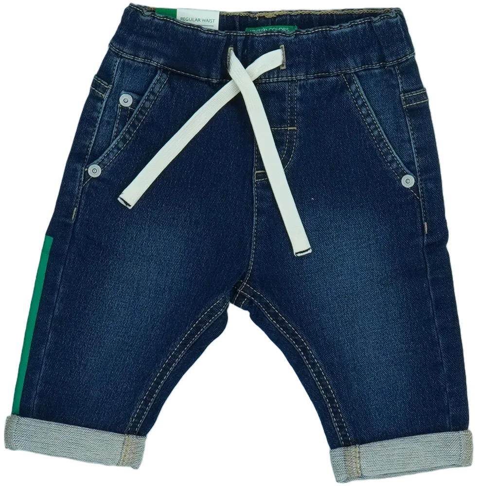 Kék Benetton Farmernadrág EU 62 / UK 0-3 hónap / US 0-3 hónap