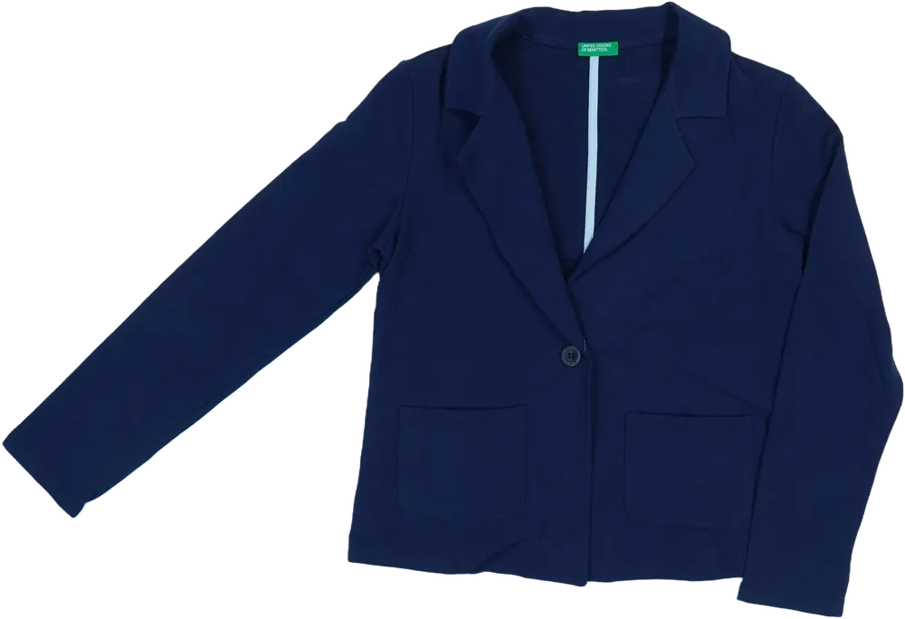 Kék Benetton Dzseki EU 152 / UK 12 év / US 12 év/L