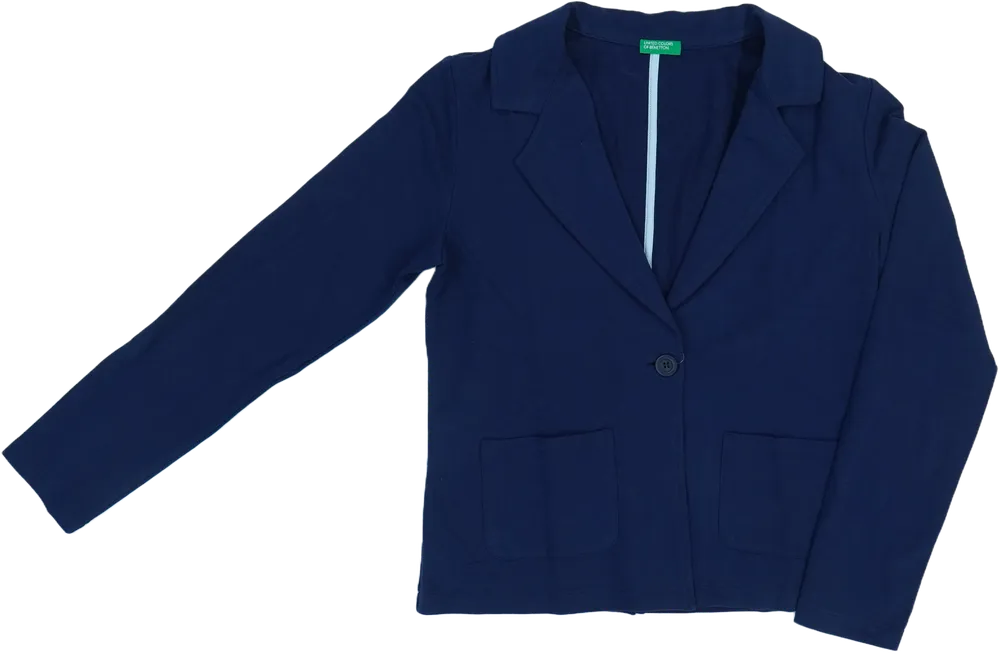 Kék Benetton Dzseki EU 170 / UK 15 év / US XL