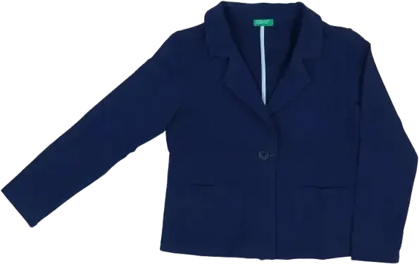 Kék Benetton Dzseki EU 134 / UK 9 év / US 9 év/L