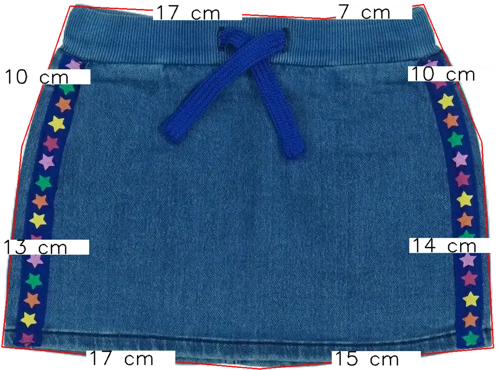 Kék Benetton Szoknya EU 86 / UK 12-18 hónap / US 18 hónap