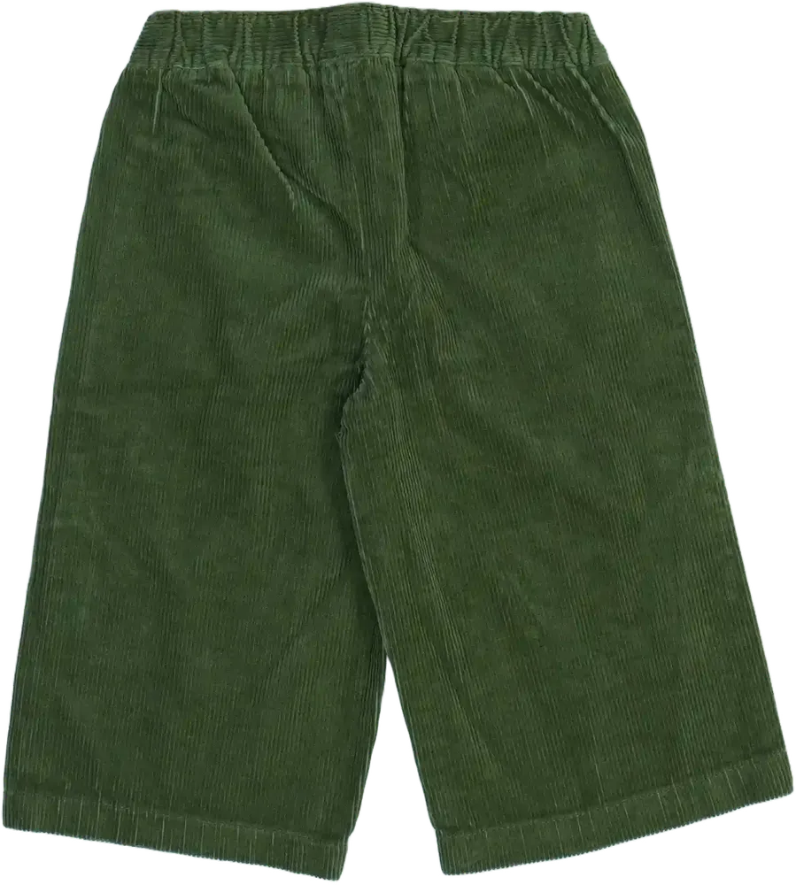 Zöld Benetton Hosszúnadrág EU 98 / UK 3 év / US 3T