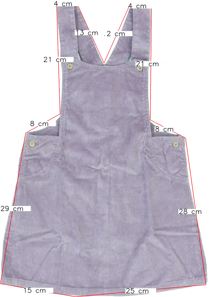 Zöld Benetton Kantáros szoknya EU 104 / UK 4 év / US 4T/XS