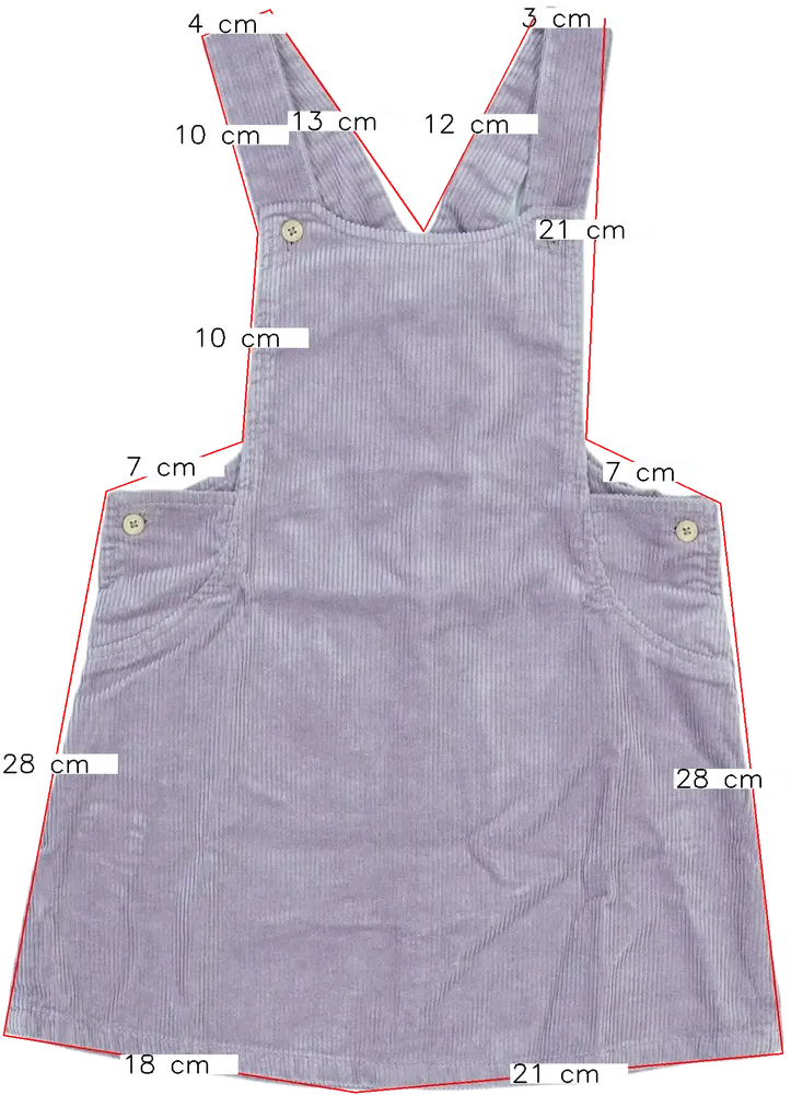 Zöld Benetton Kantáros szoknya EU 98 / UK 3 év / US 3T