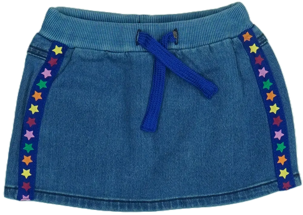 Kék Benetton Szoknya EU 74 / UK 6-9 hónap / US 6-9 hónap