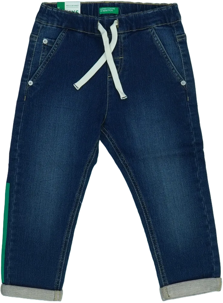 Kék Benetton Farmernadrág EU 104 / UK 4 év / US 4T/XS