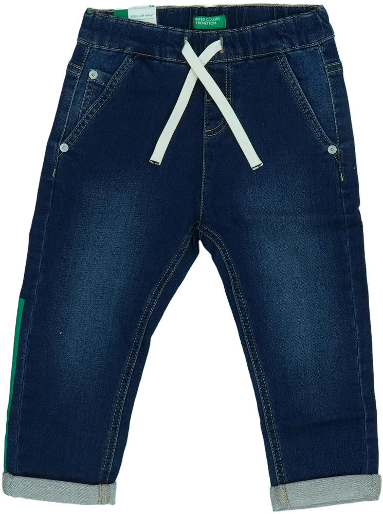 Kék Benetton Farmernadrág EU 98 / UK 3 év / US 3T