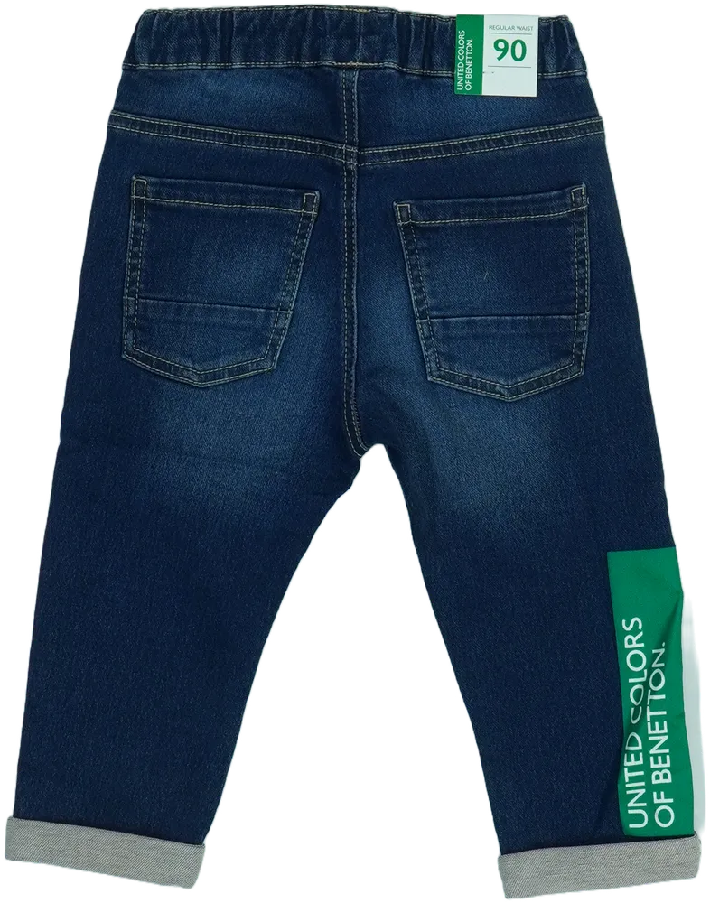 Kék Benetton Farmernadrág EU 92 / UK 2 év / US 2T