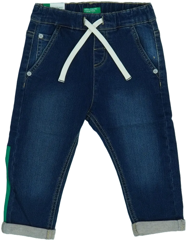 Kék Benetton Farmernadrág EU 92 / UK 2 év / US 2T