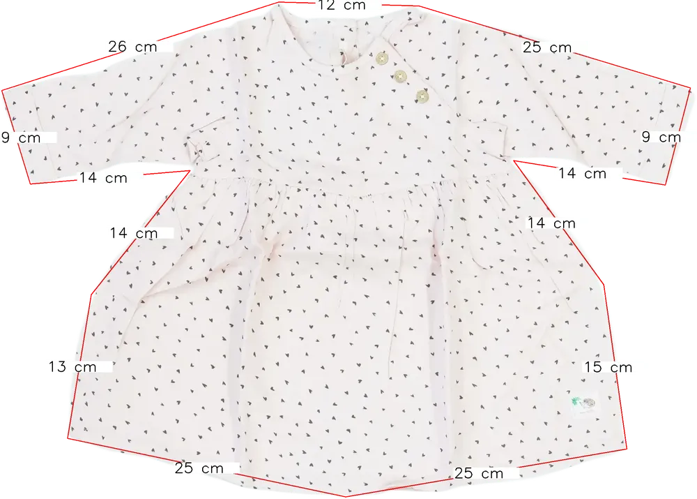 Rózsaszín Benetton Ruha EU 74 / UK 6-9 hónap / US 6-9 hónap