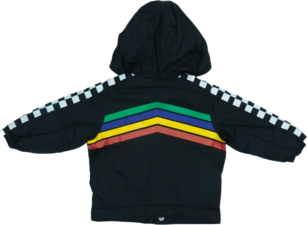 Fekete Benetton Átmeneti kabát EU 68 / UK 3-6 hónap / US 3-6 hónap