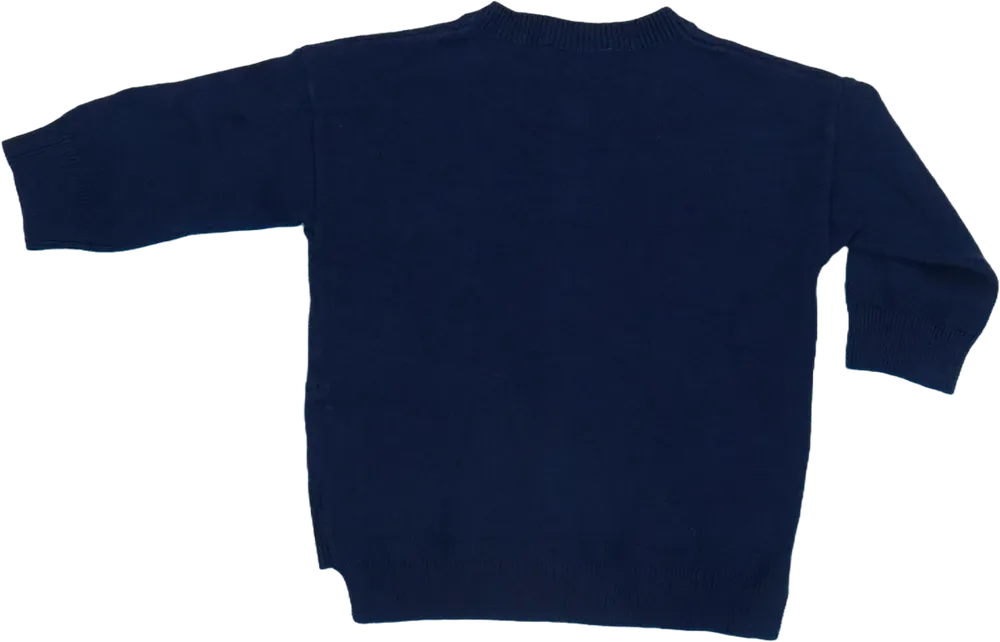 Kék Benetton Kardigán EU 68 / UK 3-6 hónap / US 3-6 hónap