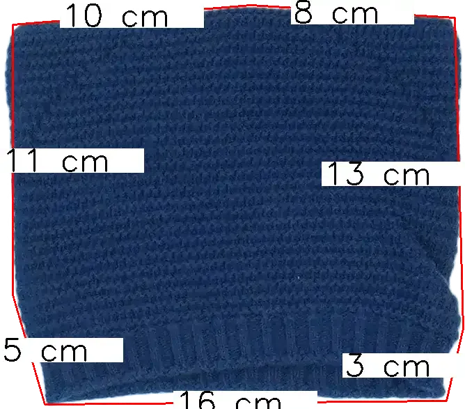 Kék Benetton Sapka EU 74 / UK 6-9 hónap / US 6-9 hónap