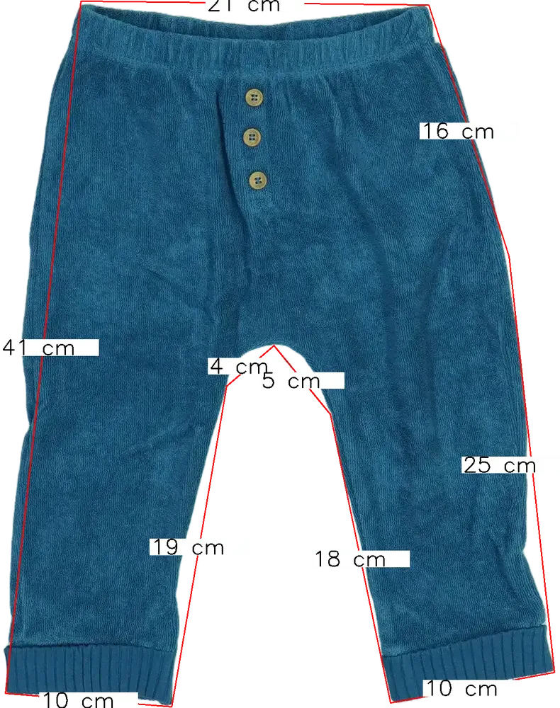 Zöld Benetton Baby nadrág EU 80 / UK 9-12 hónap / US 12 hónap