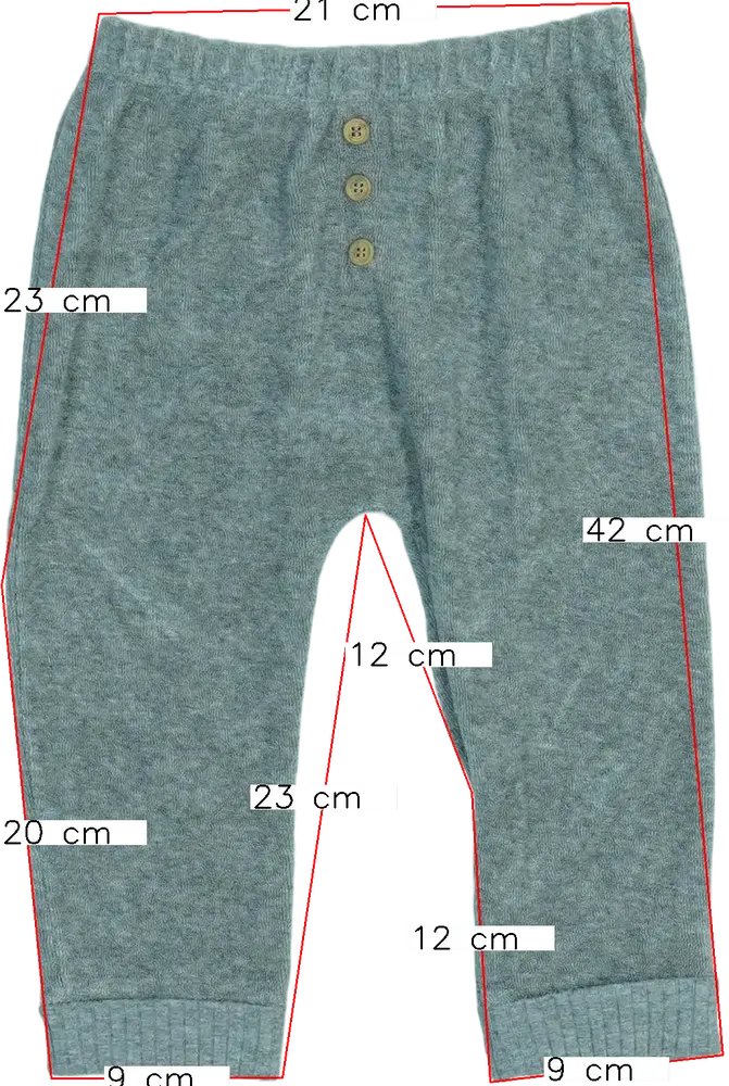 Szürke Benetton Baby nadrág EU 80 / UK 9-12 hónap / US 12 hónap