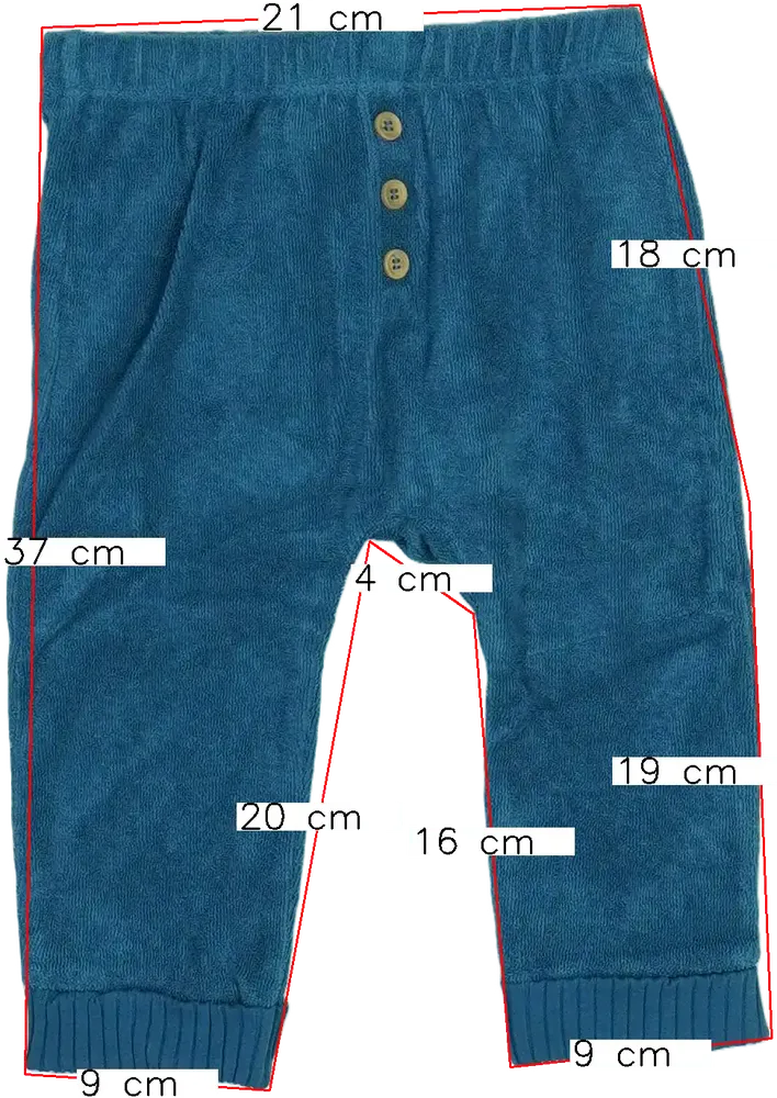 Zöld Benetton Baby nadrág EU 74 / UK 6-9 hónap / US 6-9 hónap