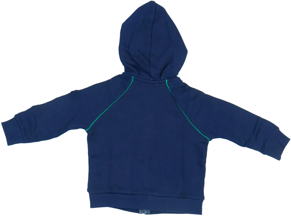 Kék Benetton Kapucnis pulóver EU 74 / UK 6-9 hónap / US 6-9 hónap