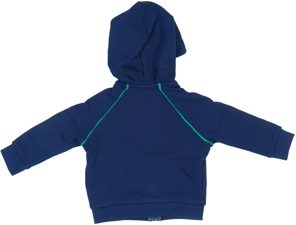 Kék Benetton Kapucnis pulóver EU 62 / UK 0-3 hónap / US 0-3 hónap