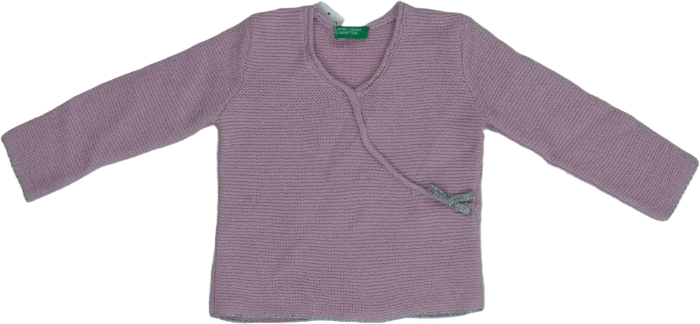 Rózsaszín Benetton Kötött pulcsi EU 86 / UK 12-18 hónap / US 18 hónap