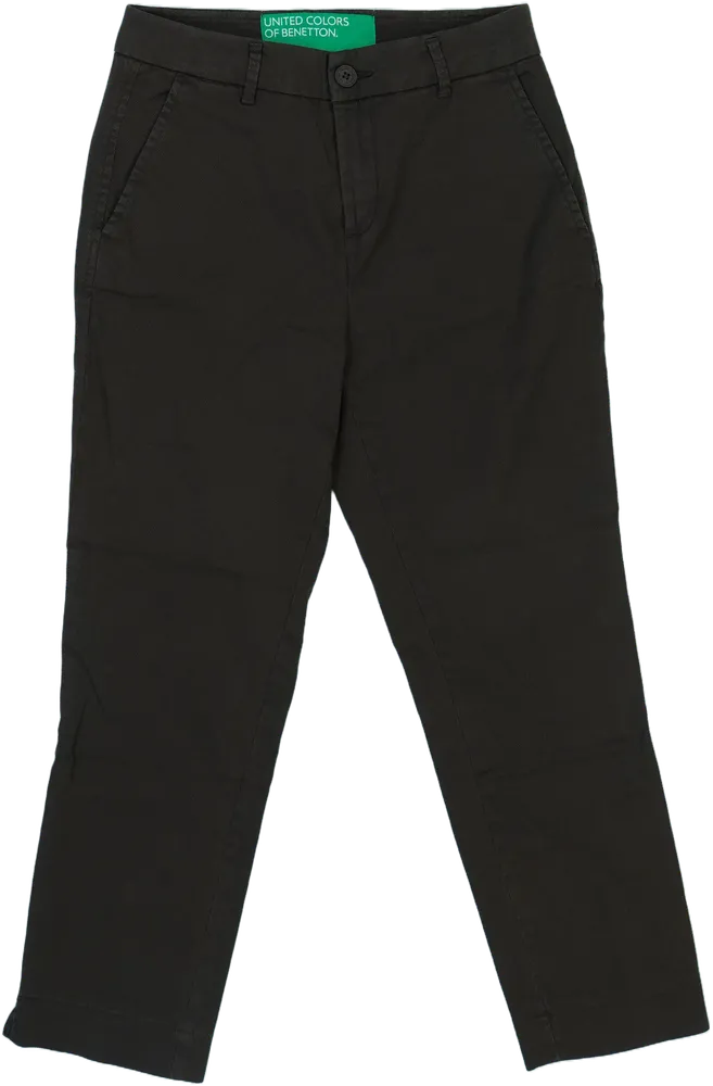 Barna Benetton Hosszúnadrág EU 38