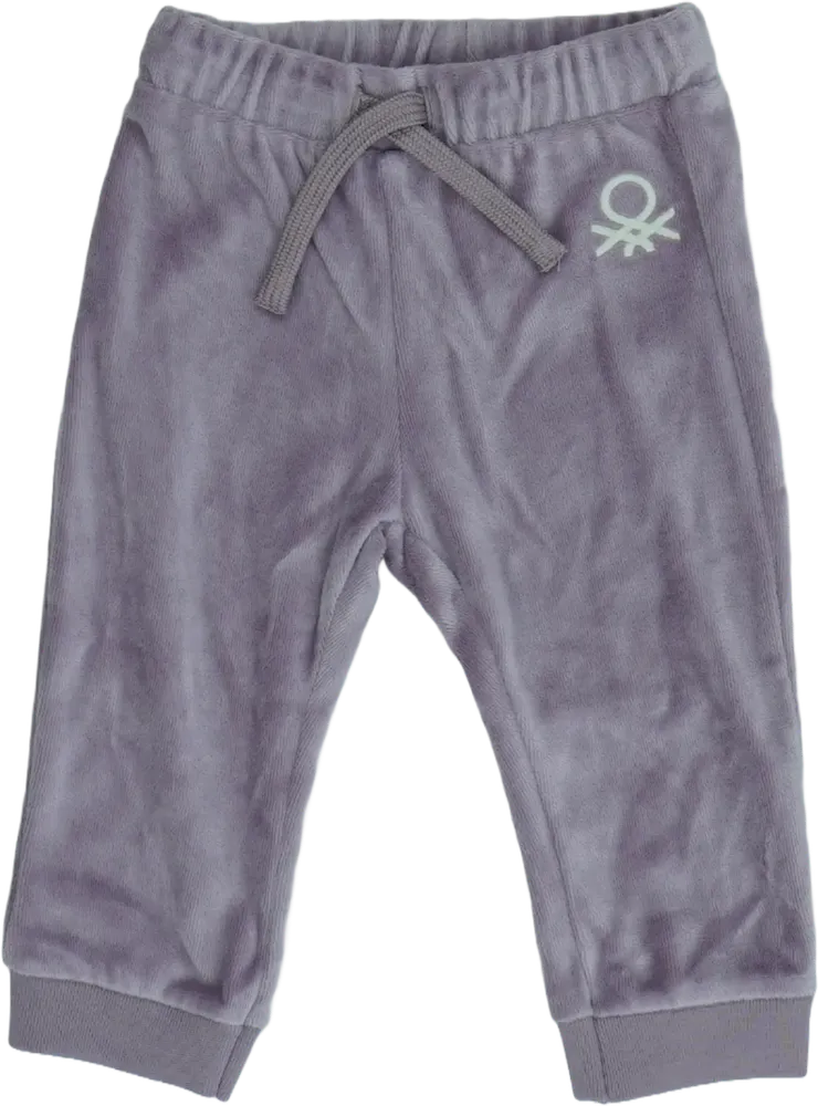 Lila Benetton Melegítőnadrág EU 68 / UK 3-6 hónap / US 3-6 hónap