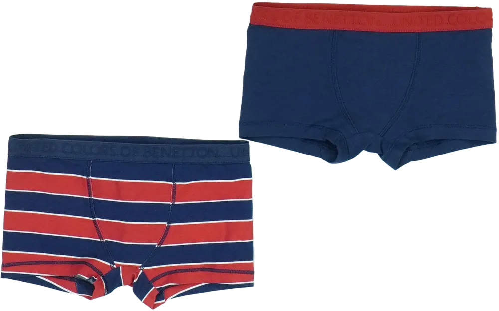 Többszínű Benetton Csomag - Fiú / Férfi boxerek és alsónadrágok EU 92 / UK 2 év / US 2T