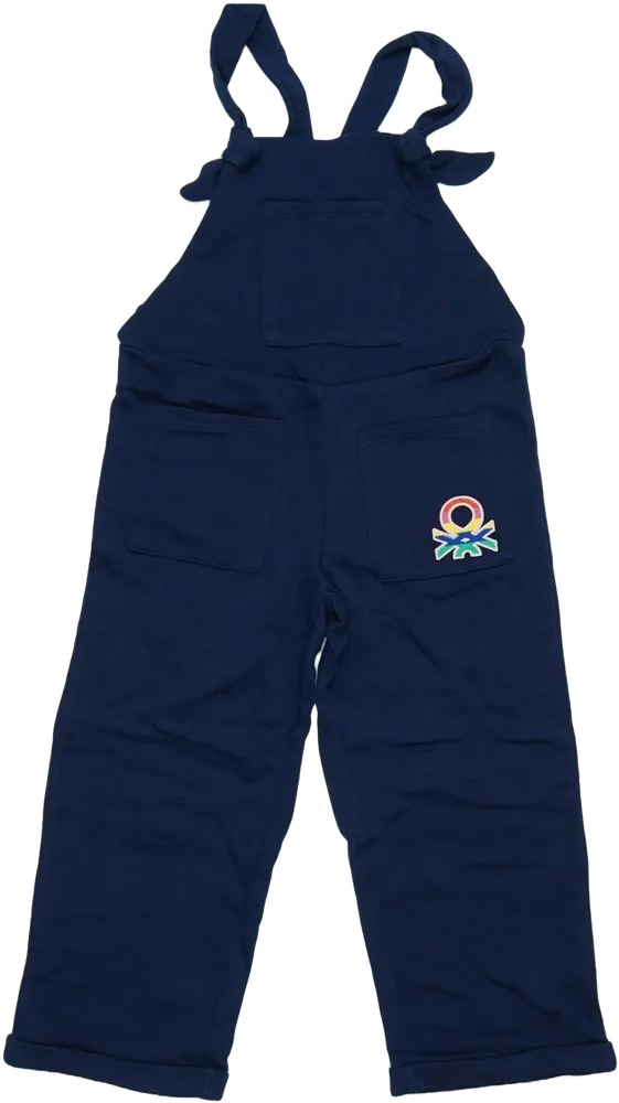 Kék Benetton Kantáros hosszú / rövidnadrág EU 122 / UK 7 év / US 7 év/M