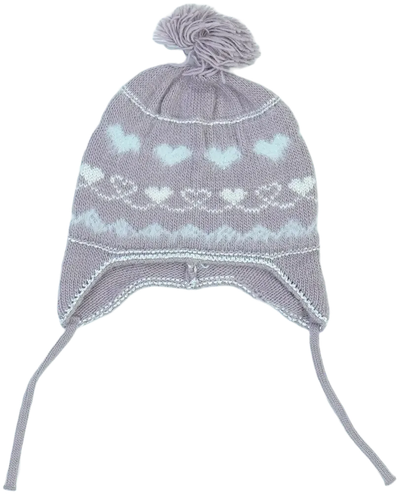 Lila Benetton Sapka EU 74 / UK 6-9 hónap / US 6-9 hónap