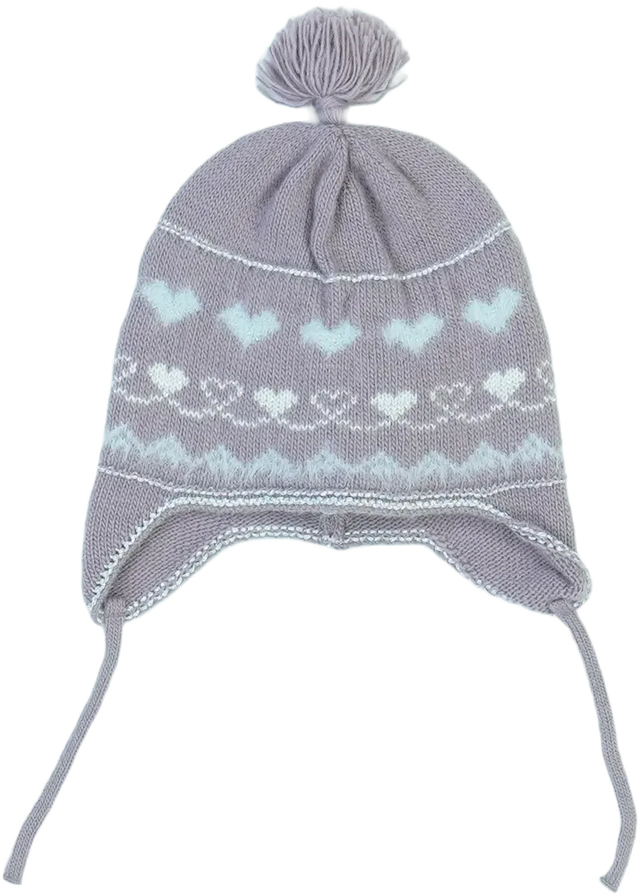 Lila Benetton Sapka EU 104 / UK 4 év / US 4T/XS