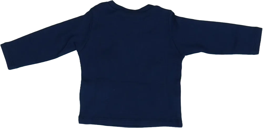 Kék Benetton Hosszú ujjú felső EU 62 / UK 0-3 hónap / US 0-3 hónap