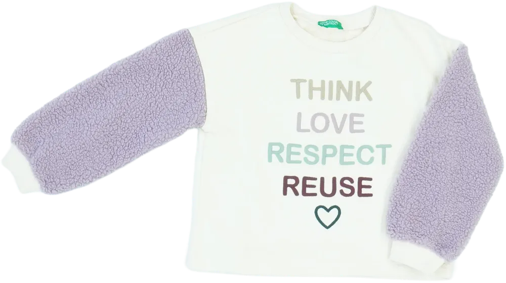 Barna Benetton Pulóver EU 110 / UK 5 év / US 5 év/XS