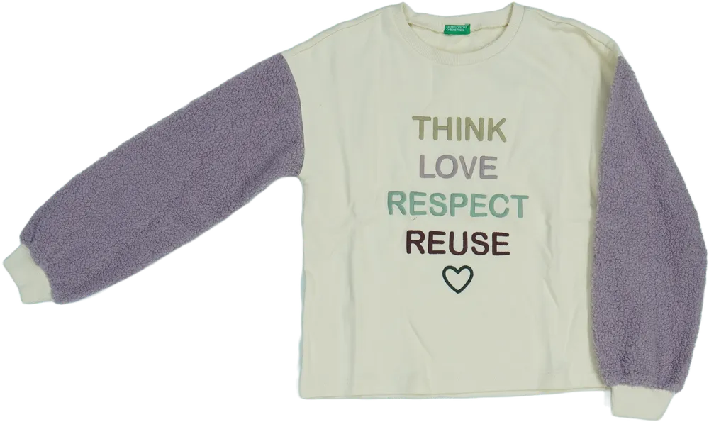 Barna Benetton Pulóver EU 152 / UK 12 év / US 12 év/L