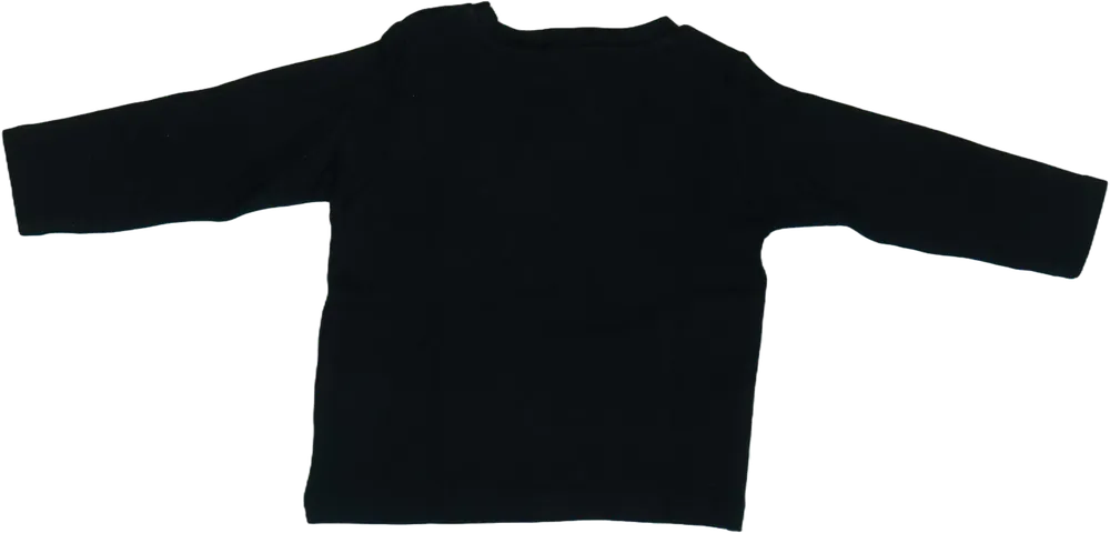 Szürke Benetton Hosszú ujjú felső EU 68 / UK 3-6 hónap / US 3-6 hónap