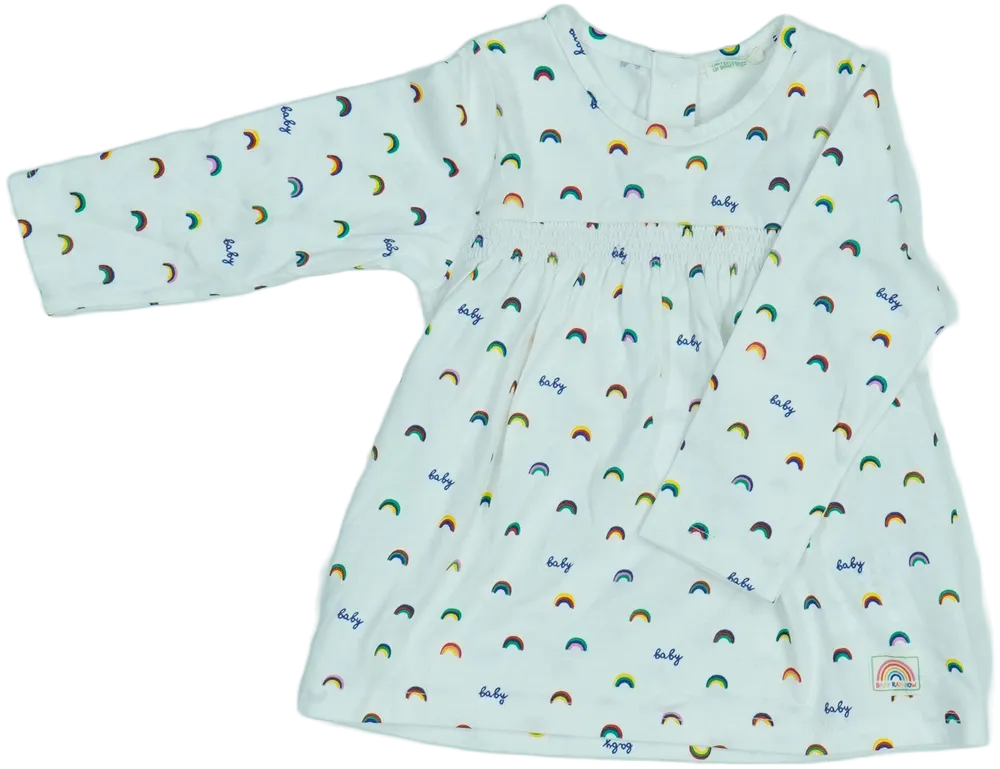 Fehér Benetton Ruha EU 74 / UK 6-9 hónap / US 6-9 hónap