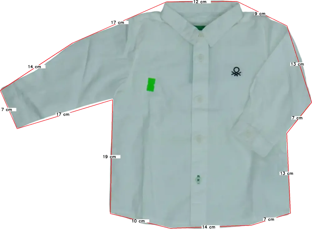 Fehér Benetton Ing EU 80 / UK 9-12 hónap / US 12 hónap