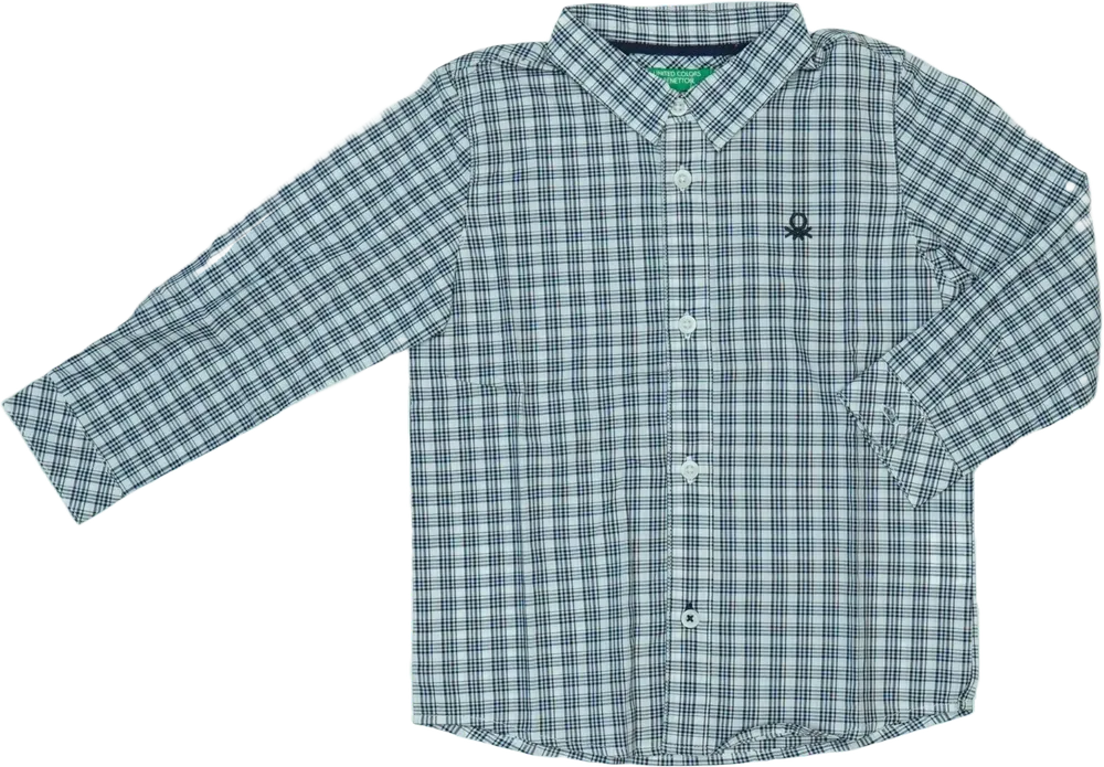 Kék Benetton Ing EU 92 / UK 2 év / US 2T